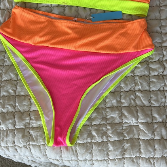 Popvil Color Block Brallete Bikini Set - Picture 6 of 7